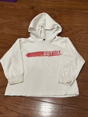 Gotcha vintage kids White Hoodie size 4/5